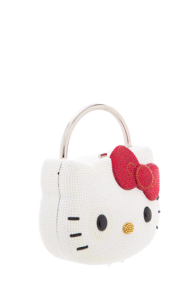 Judith Leiber X Sanrio Hello Kitty Crystal Top Handle Bag NWT