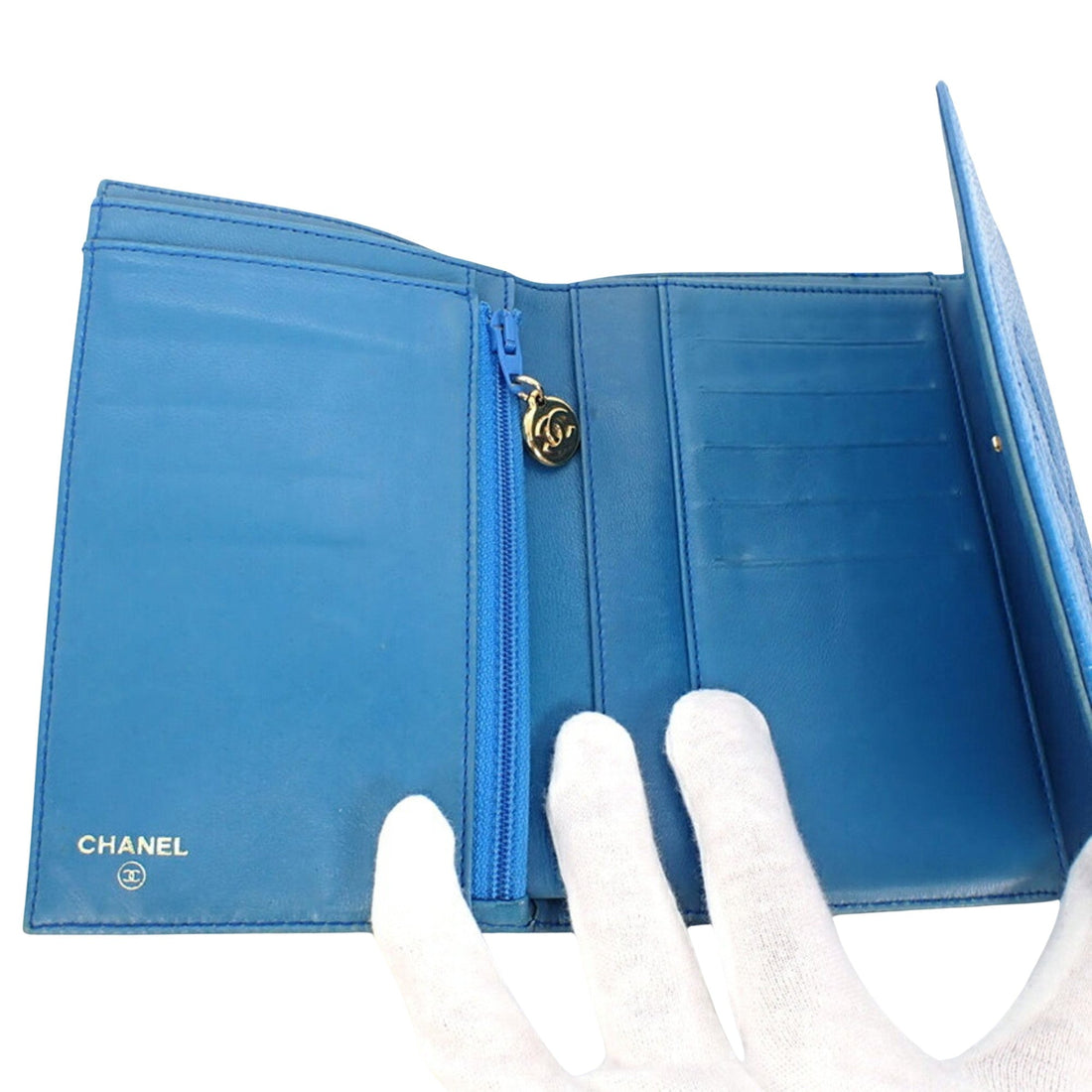 Top Quality Chanel Logo CC Wallet