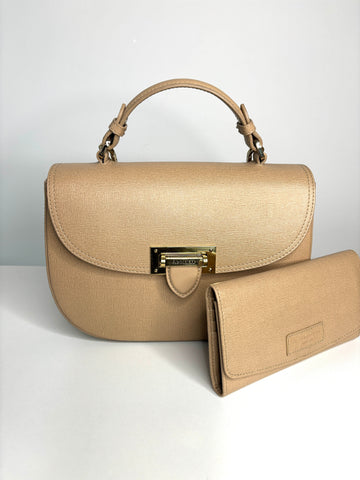 Aspinal of London Letterbox Saddle Bag and Wallet - Preloved