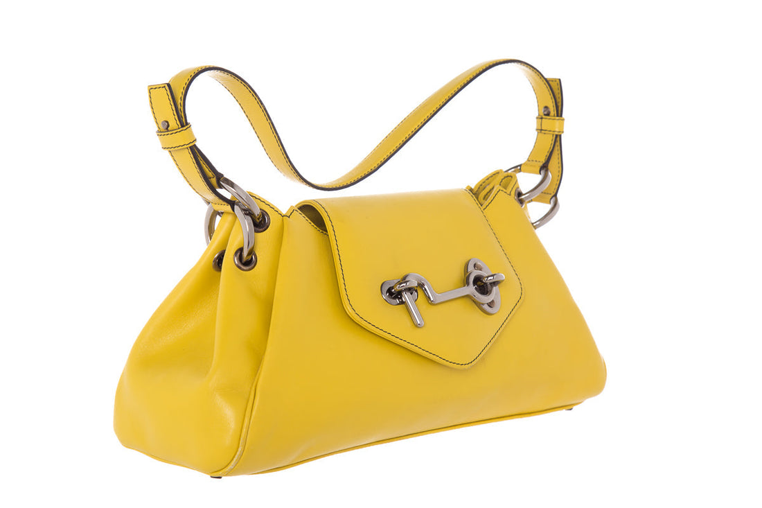 Tanner Krolle Yellow Leather Baguette