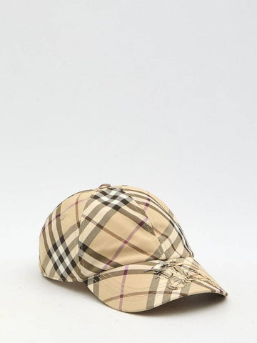 Burberry Check baseball hat