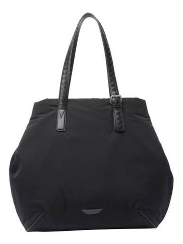 Bottega Veneta Navenue Padded Tote Bag Black