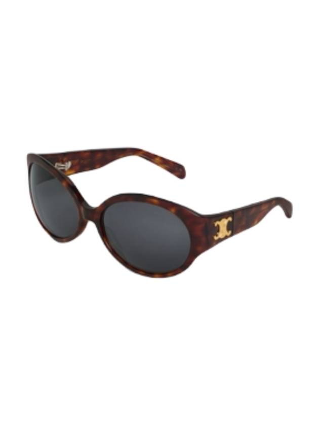 CELINE Eyewear Triomphe 11 Sunglasses Red Havana