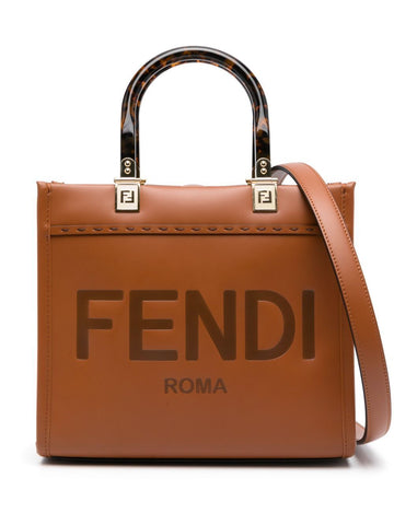 FENDI Mini Leather Tote Handbag