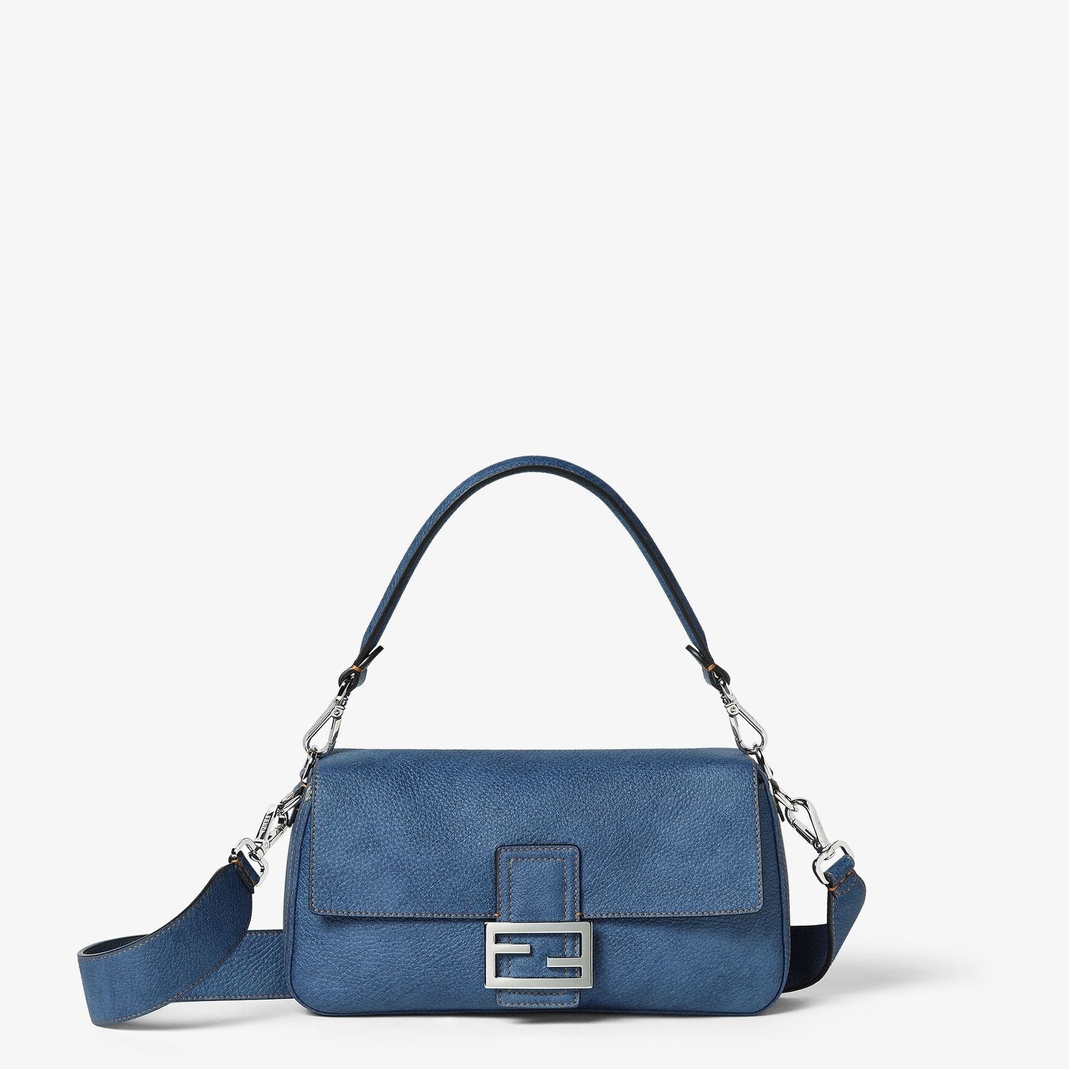 FENDI Mini Baguette Bag in 100% Calf Leather