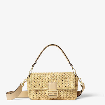 FENDI Mini Crochet Baguette Bag
