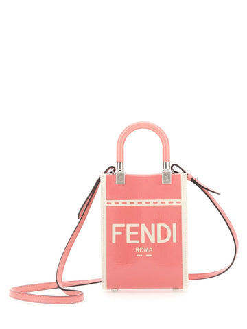 FENDI Mini Handbag with Rigid Plexiglass Handle