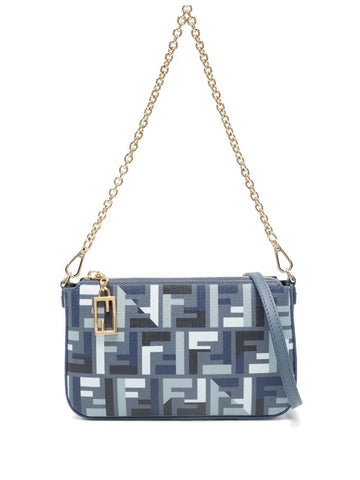 FENDI Pouch Handbag with Chain Baguette (Mini)