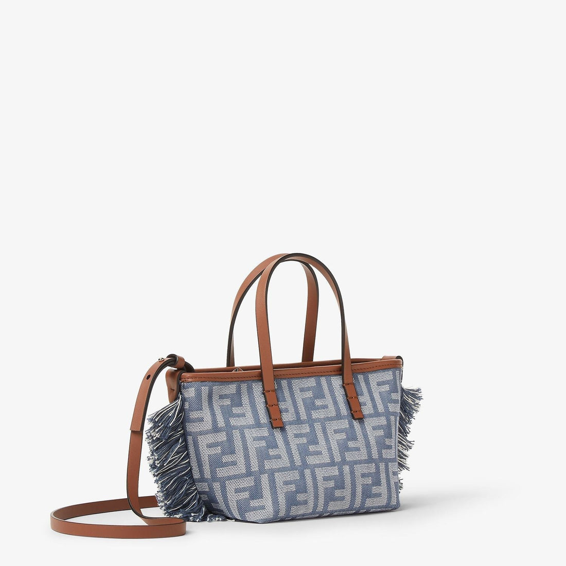 FENDI Mini Roll Soft Fabric Tote Bag for Women