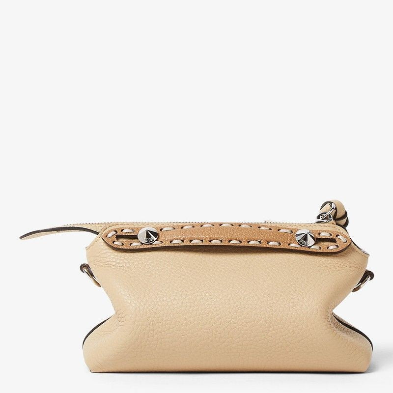 FENDI Soft Mini Handbag with Adjustable Shoulder Strap