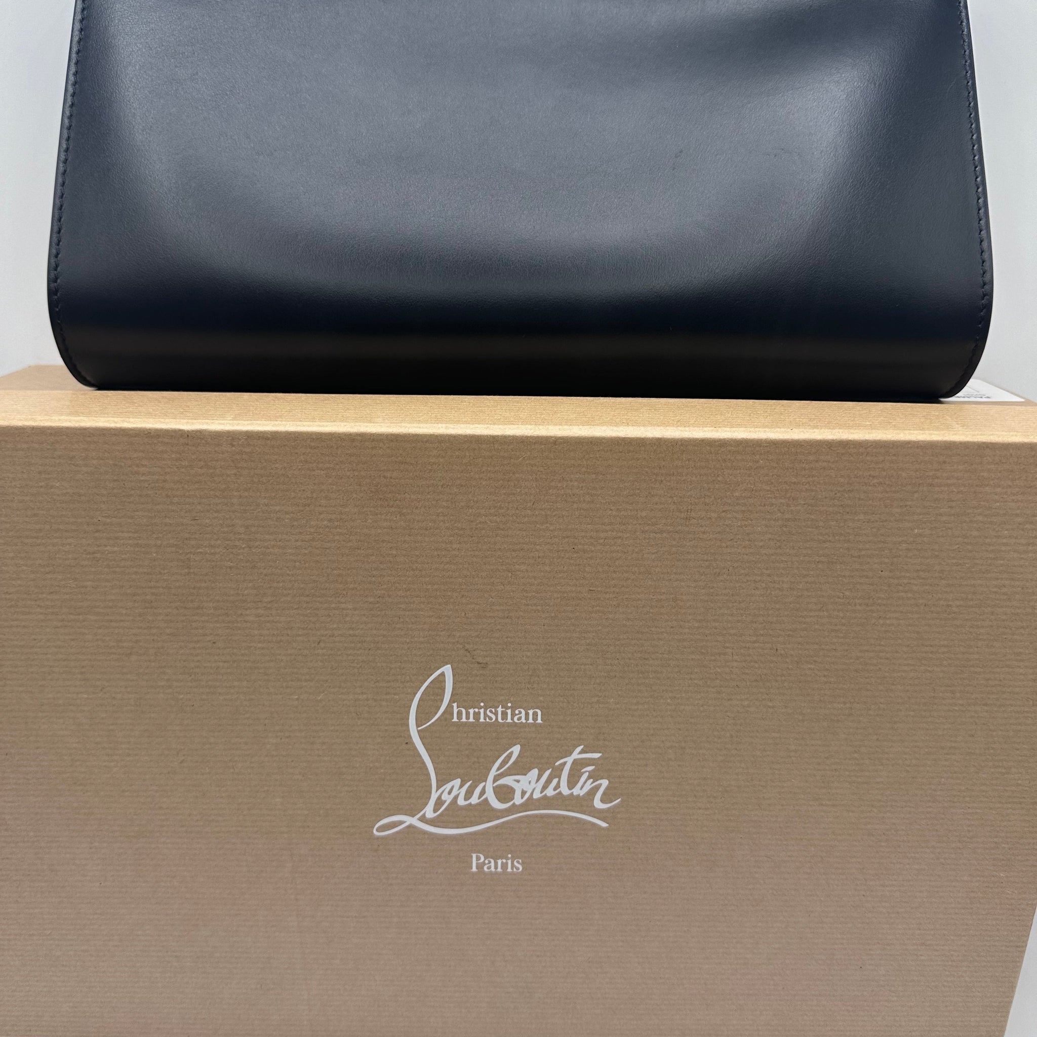 Louboutin Black Clutch Bag