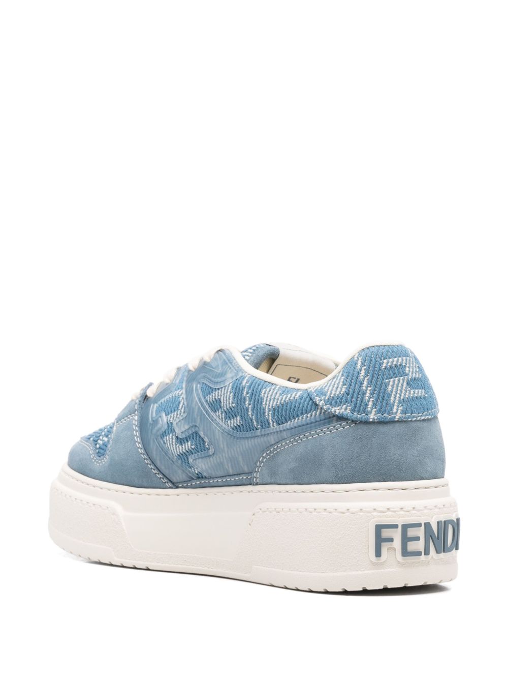 FENDI Lace-Up Platform Sneakers