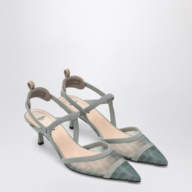 FENDI Lite Slingback Pumps for Women - SS25 Collection