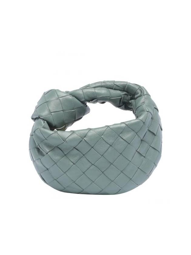 Bottega Veneta Candy Jodie Intrecciato Tote Bag Aloe