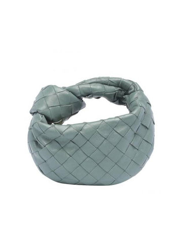 Bottega Veneta Candy Jodie Intrecciato Tote Bag Aloe