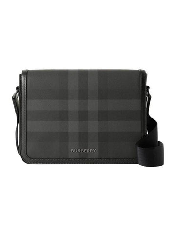 Burberry Alfred Small Cross Bag Charcoal