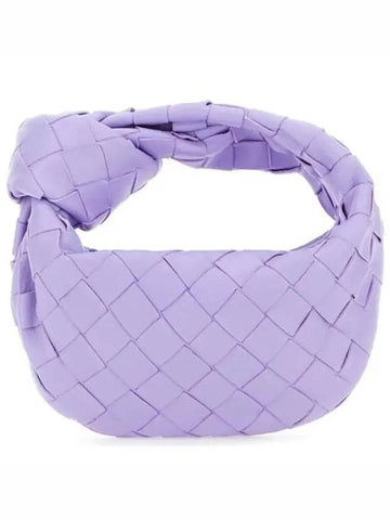 Bottega Veneta Candy Jodie Intrecciato Tote Bag Amethyst