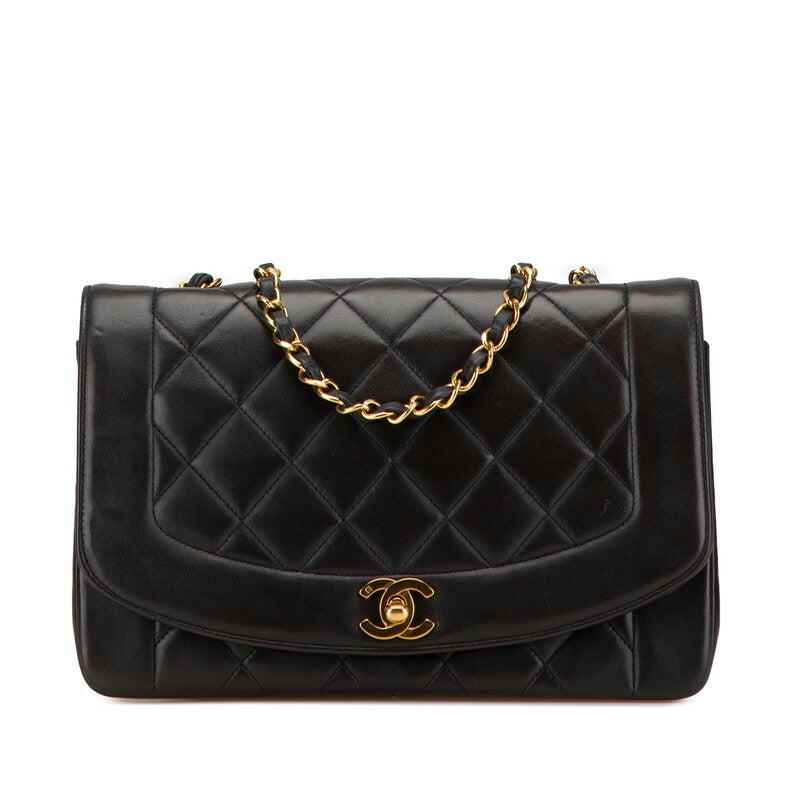 Chanel Diana 25 Matelasse Chain Shoulder Bag