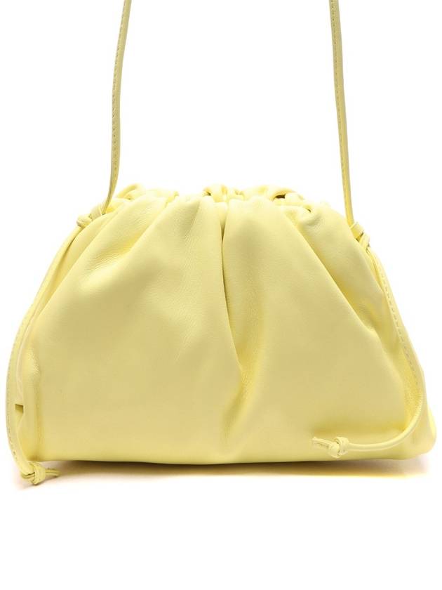 Bottega Veneta Mini Pouch Clutch Bag Lemon