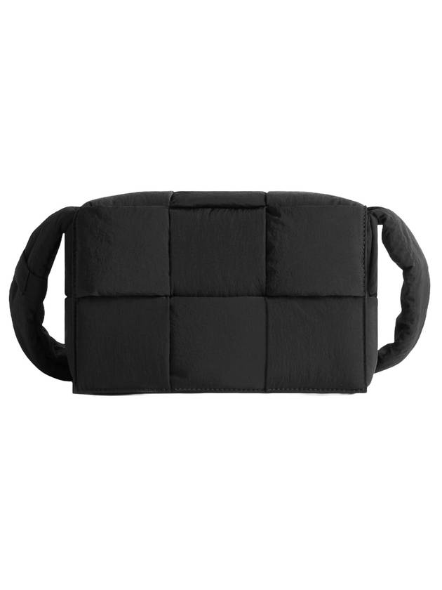 Bottega Veneta Cassette Padded Small Cross Bag Black