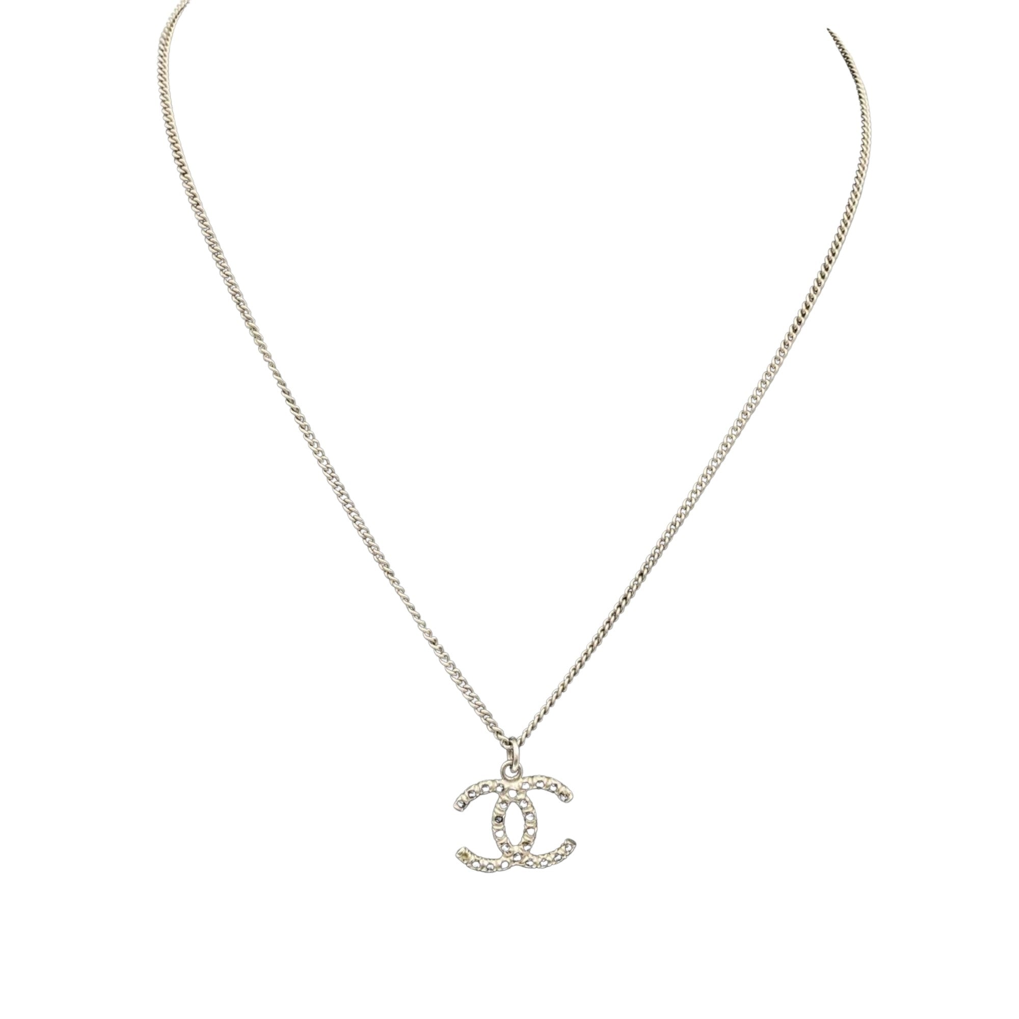 Top Quality Chanel Logo CC Necklace