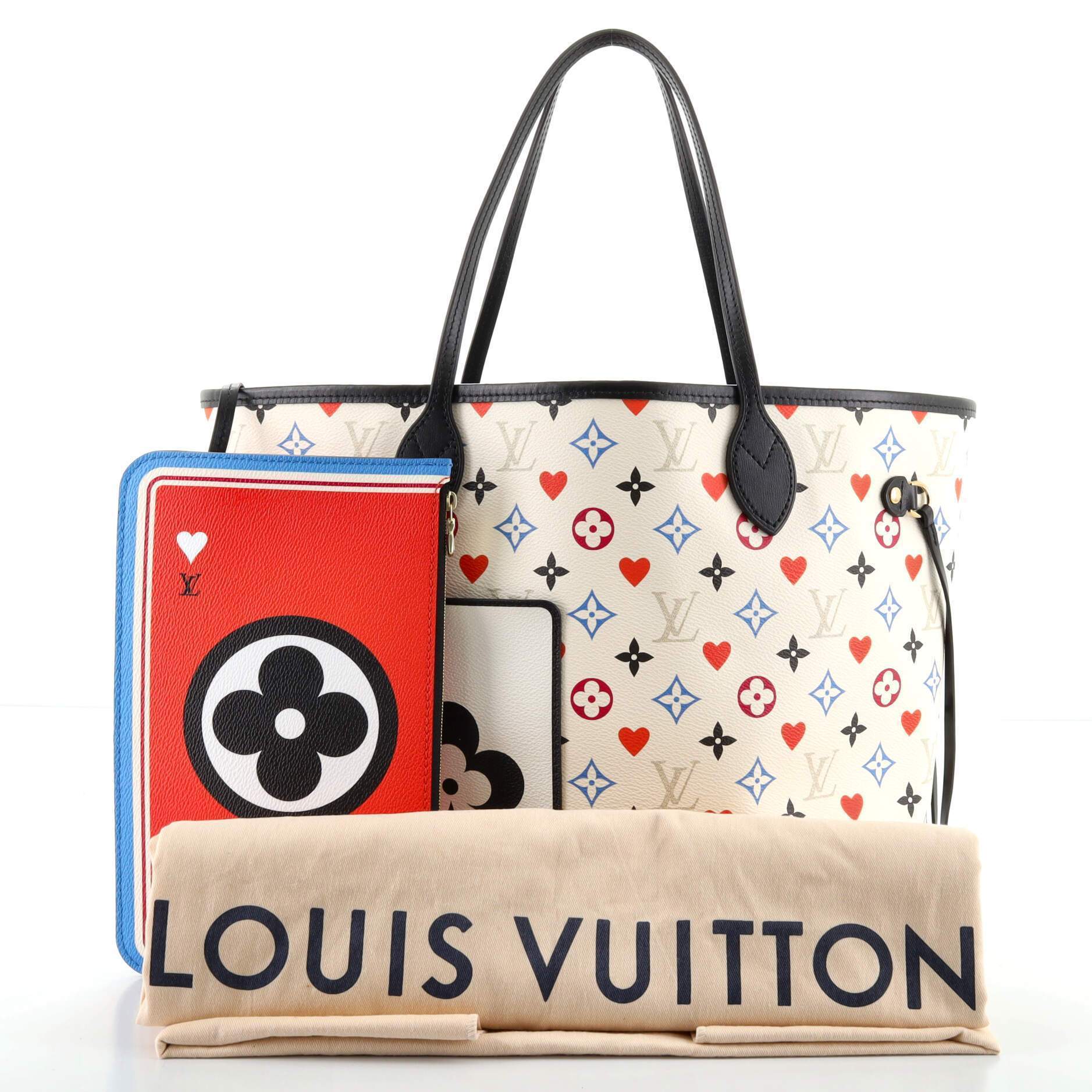 Neverfull NM Tote Limited Edition Game On Multicolor Monogram MM