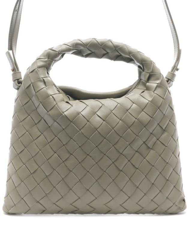 Bottega Veneta Intrecciato Mini Hop Tote Travertine