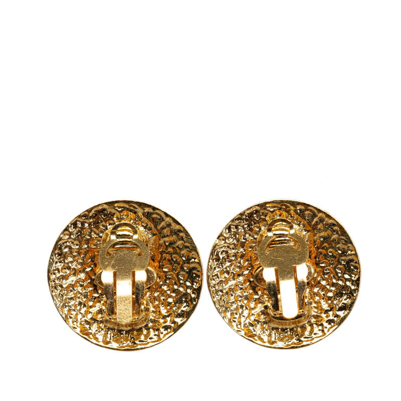 Chanel Vintage Coco Big Stitch Earring G   Chanel