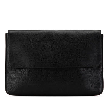 Gucci  Leather Clutch Bag