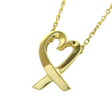 18K Yellow Gold Loving Heart Necklace
