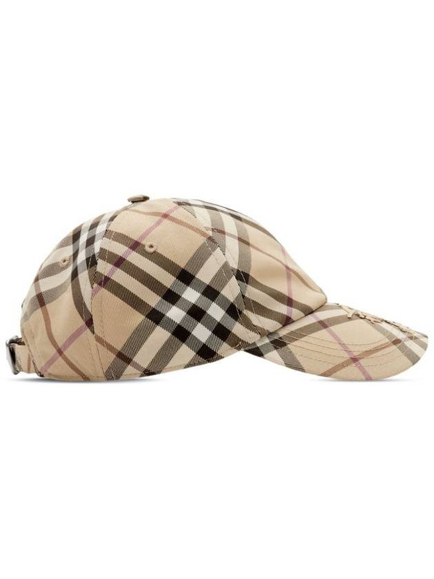 Burberry BURBERRY ESS CHECK BASEBALL CAP