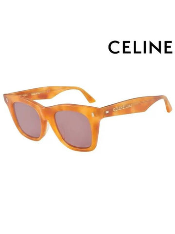 CELINE Eyewear Square Sunglasses Brown