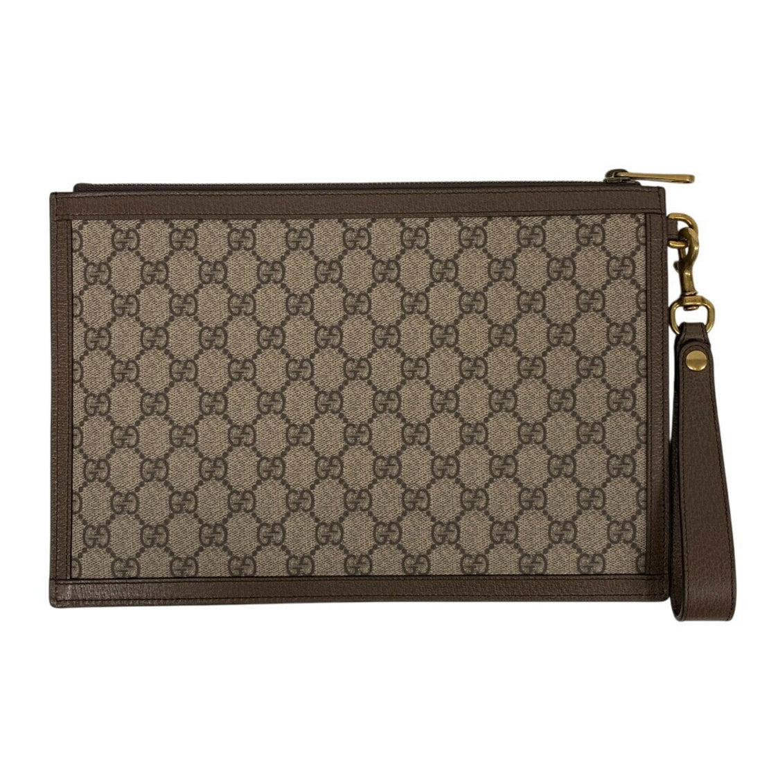 Gucci  Pvc Leather Clutch Bag