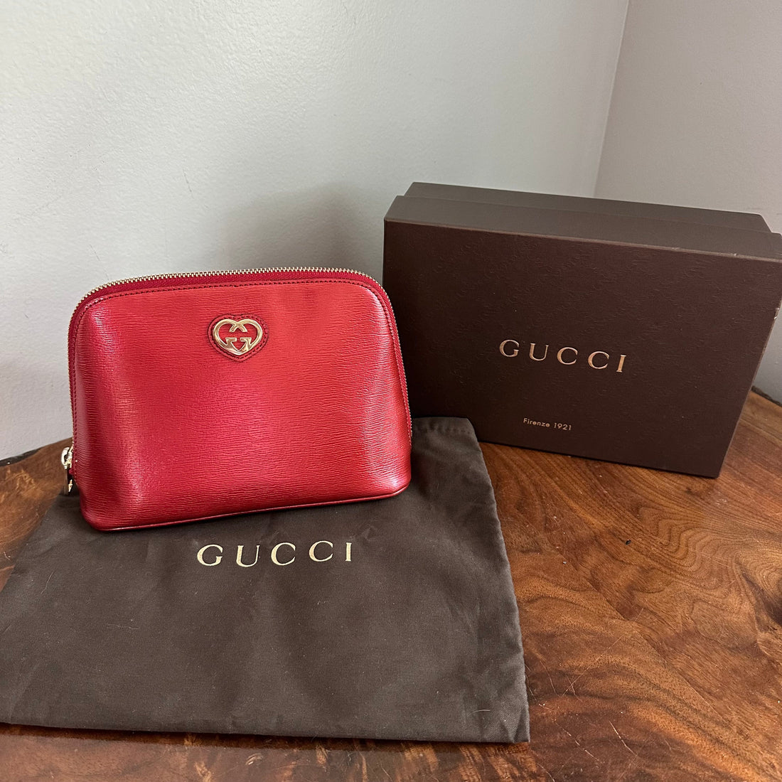 The Junco - Red Gucci GG Crossbody