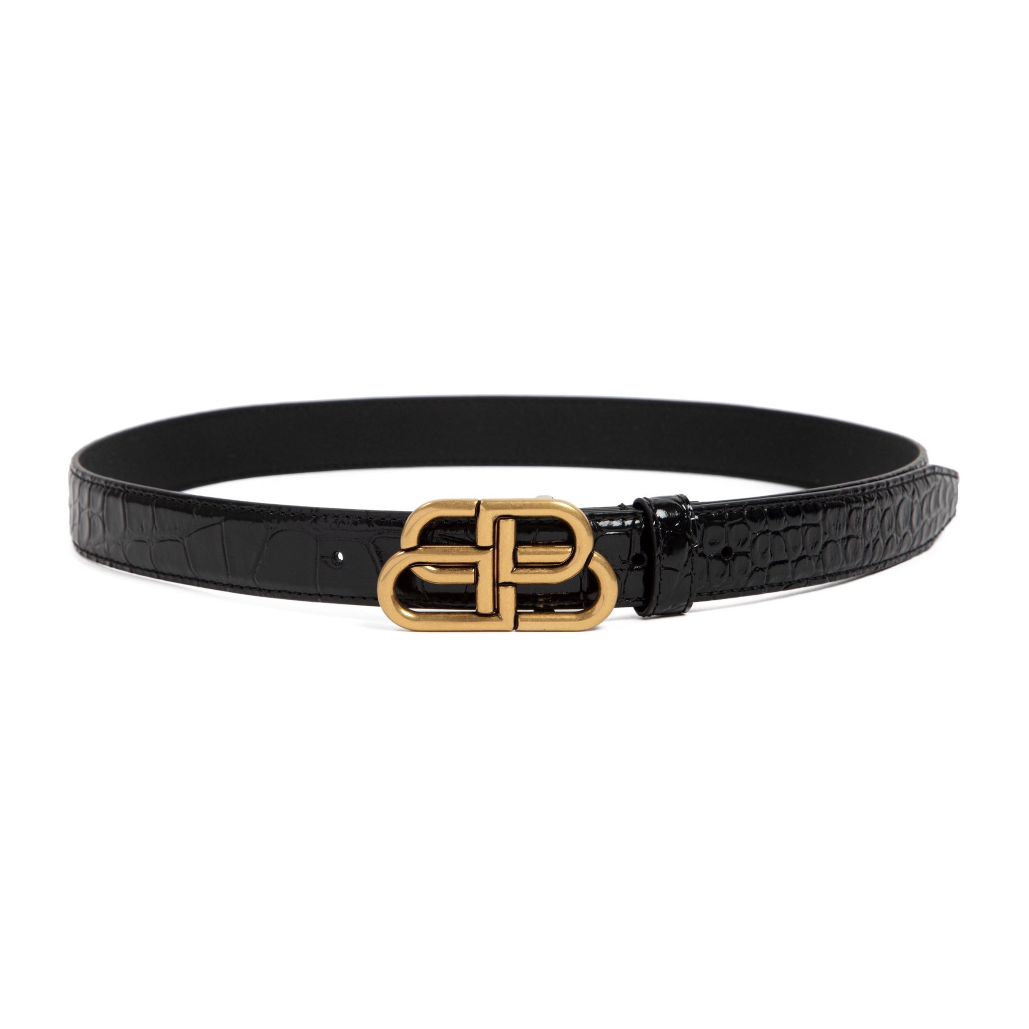 BALENCIAGA BB Thin Belt
