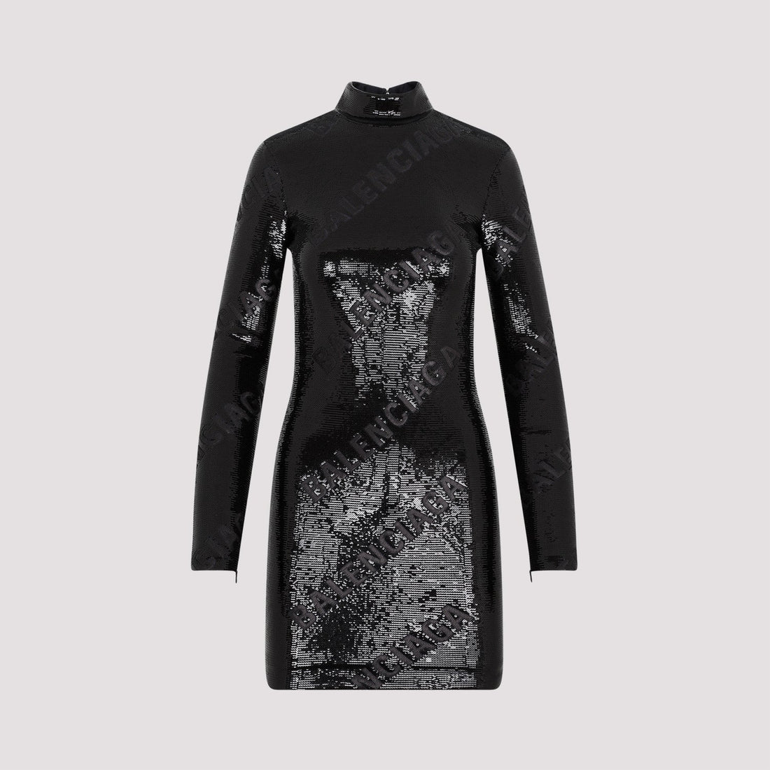 BALENCIAGA Elegant Turtleneck Dress
