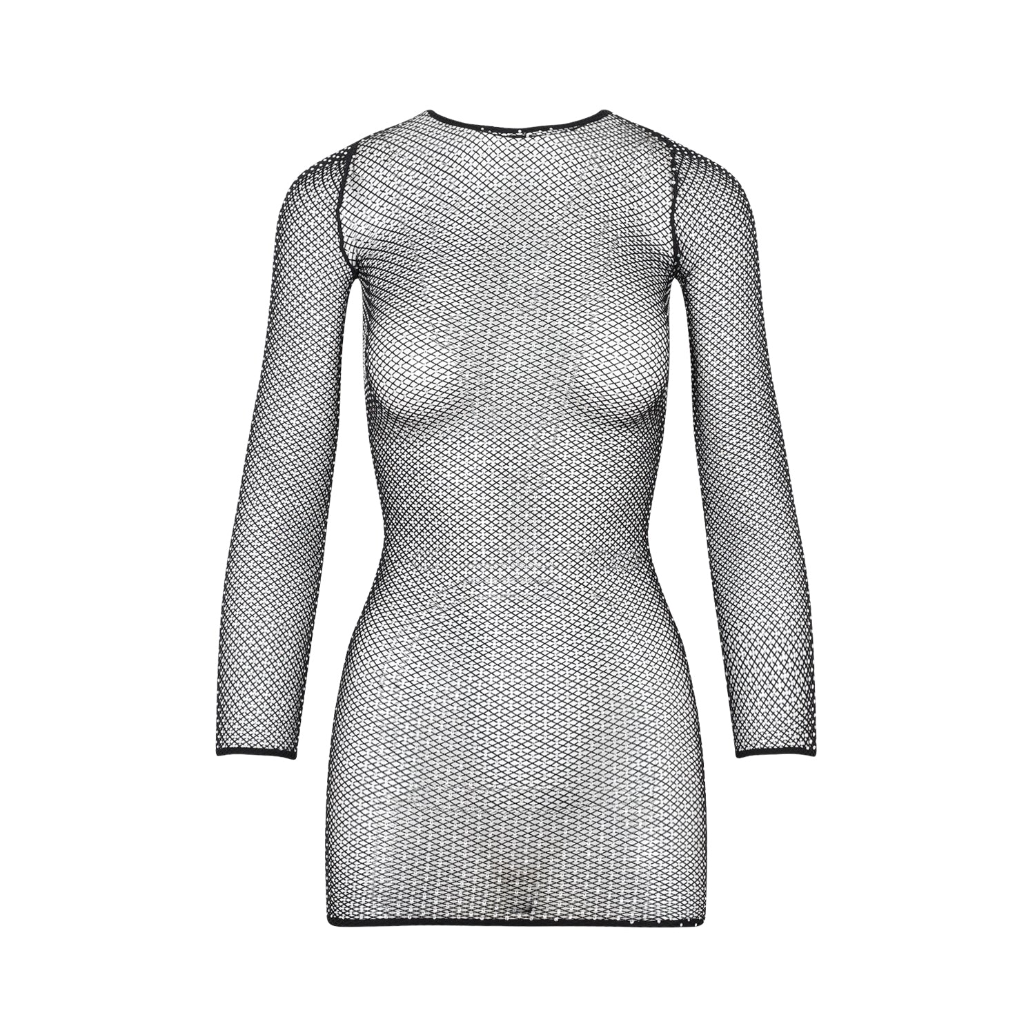 BALENCIAGA Crystal Mesh Mini Top for Women
