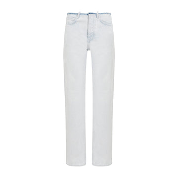 BALENCIAGA Light Blue Cotton Jeans