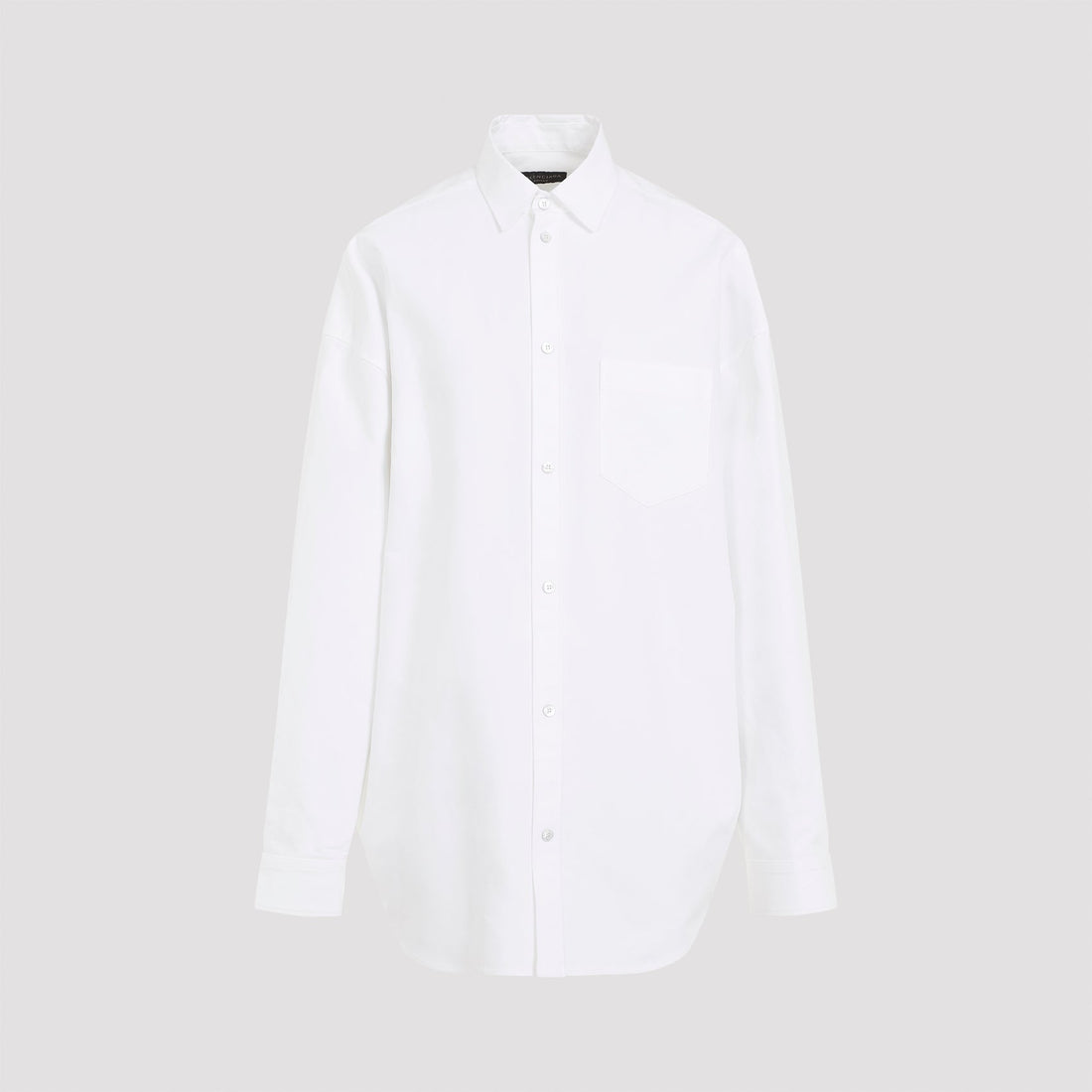 BALENCIAGA Chic Cotton Shirt with Pointed Collar