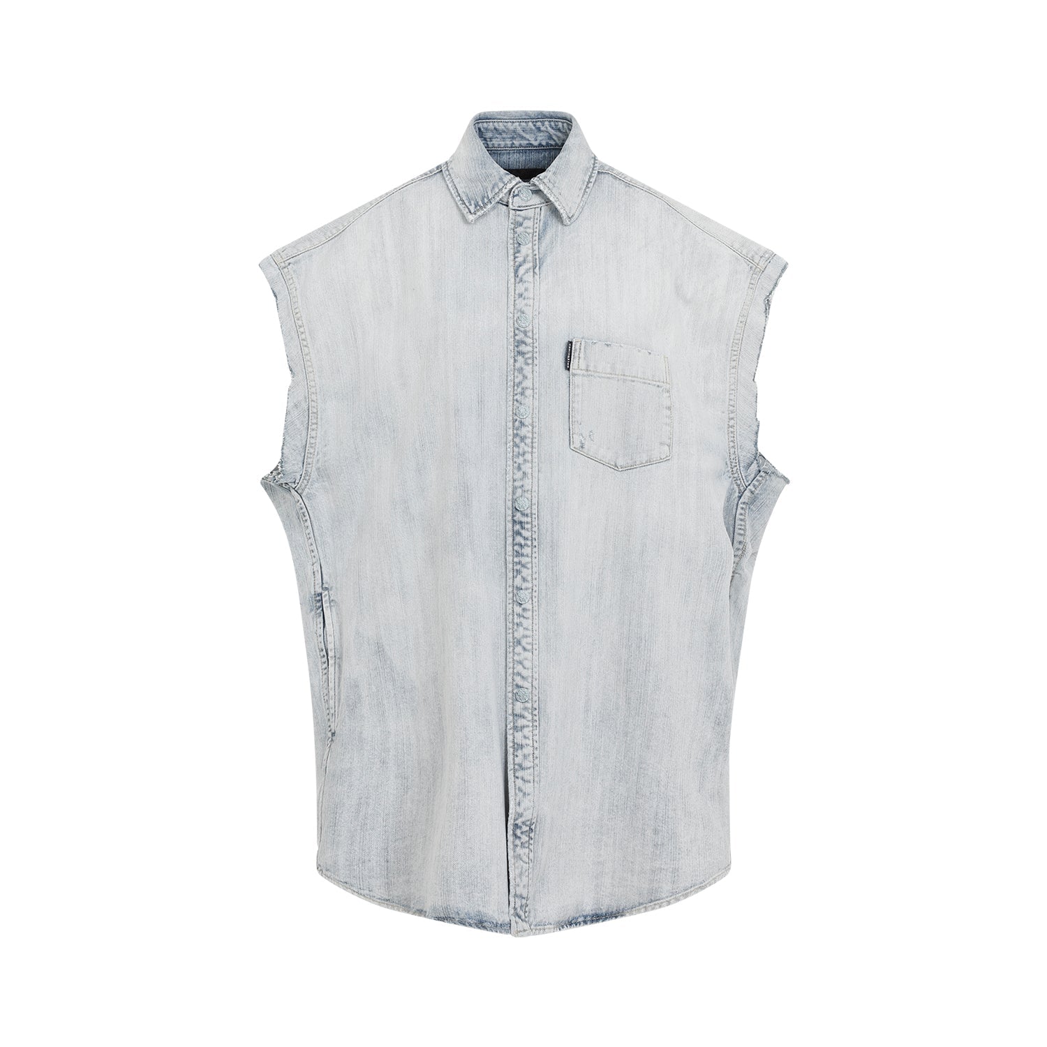 BALENCIAGA Stunning Ripped Sleeve Shirt for Men - Fall Winter 24/25