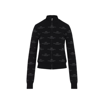 BALENCIAGA Elegant Wool Sweater for Women - Essential Spring Summer Wardrobe Staple