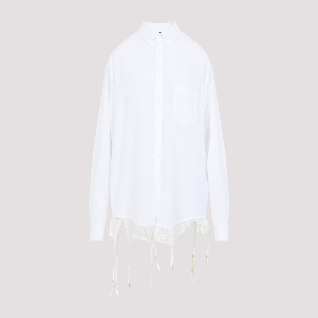 BALENCIAGA Luxury Layered Women's Shirt - Spring Summer 25
