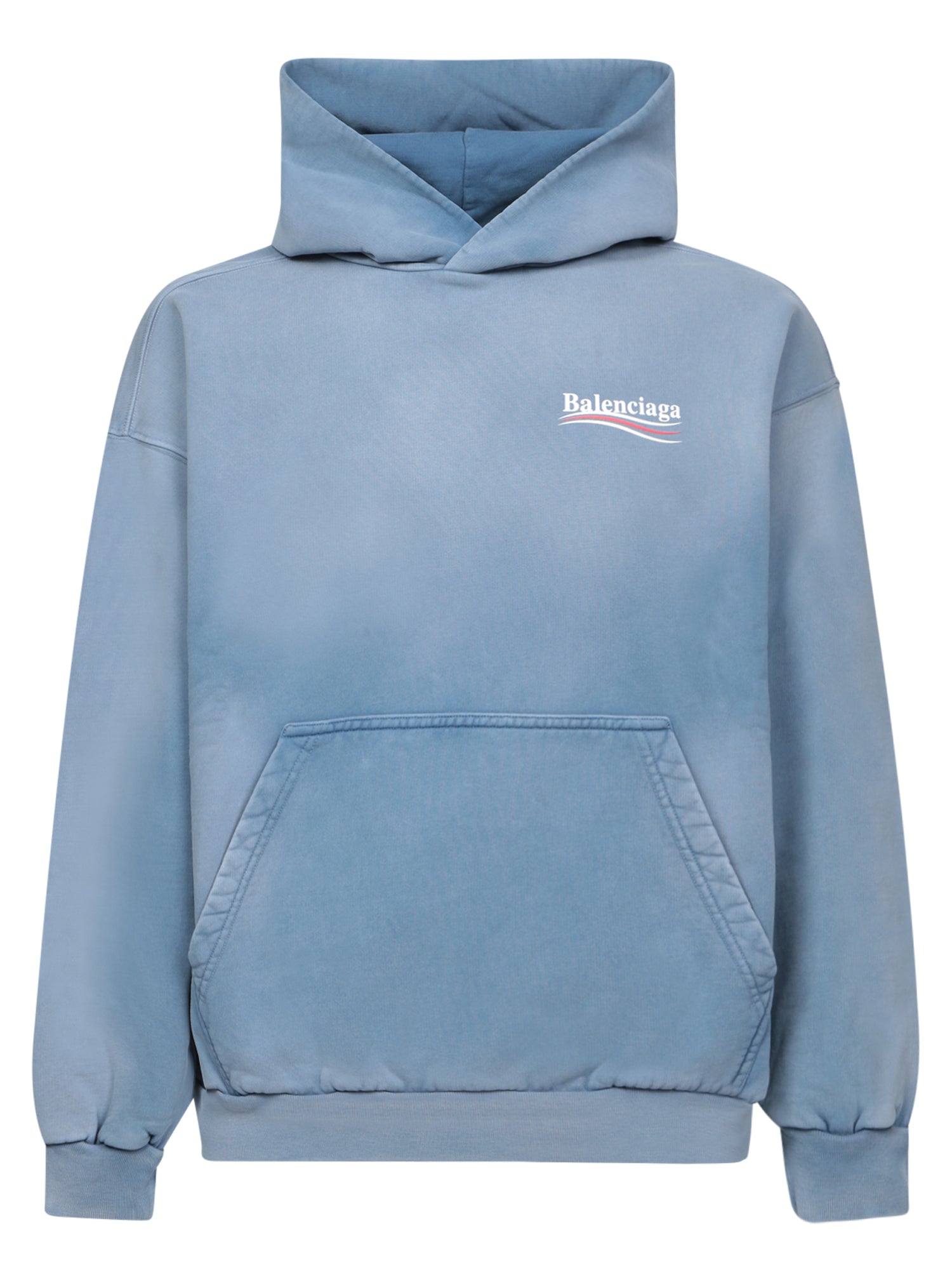 BALENCIAGA Men's Elegant Hooded Sweatshirt