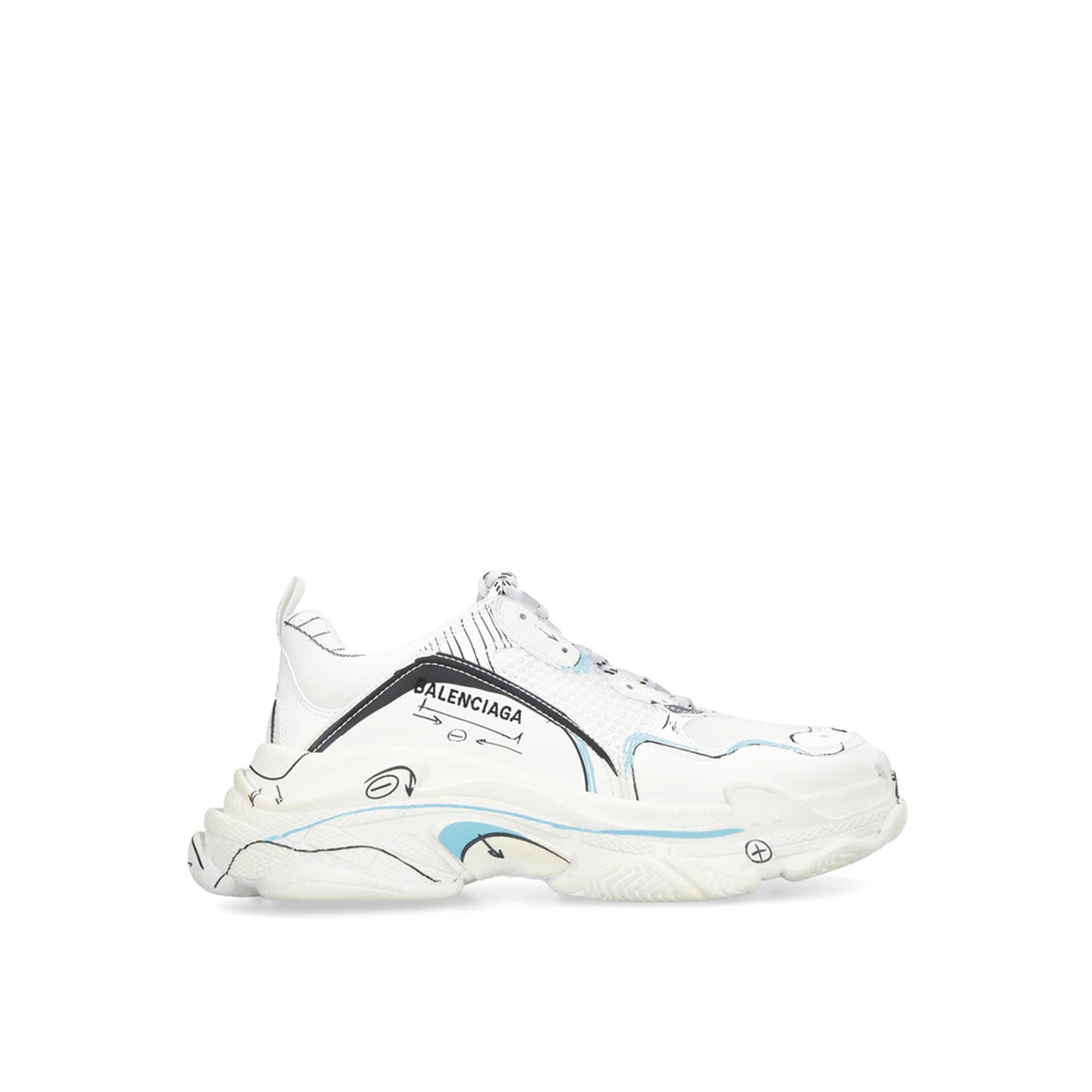 BALENCIAGA Triple S Walking Sneaker for Men