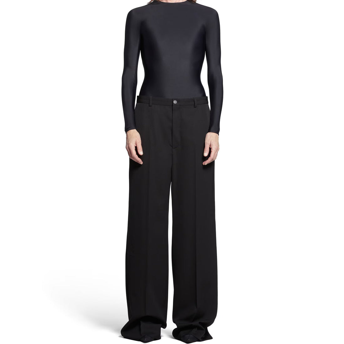 BALENCIAGA Wool Flared Pants