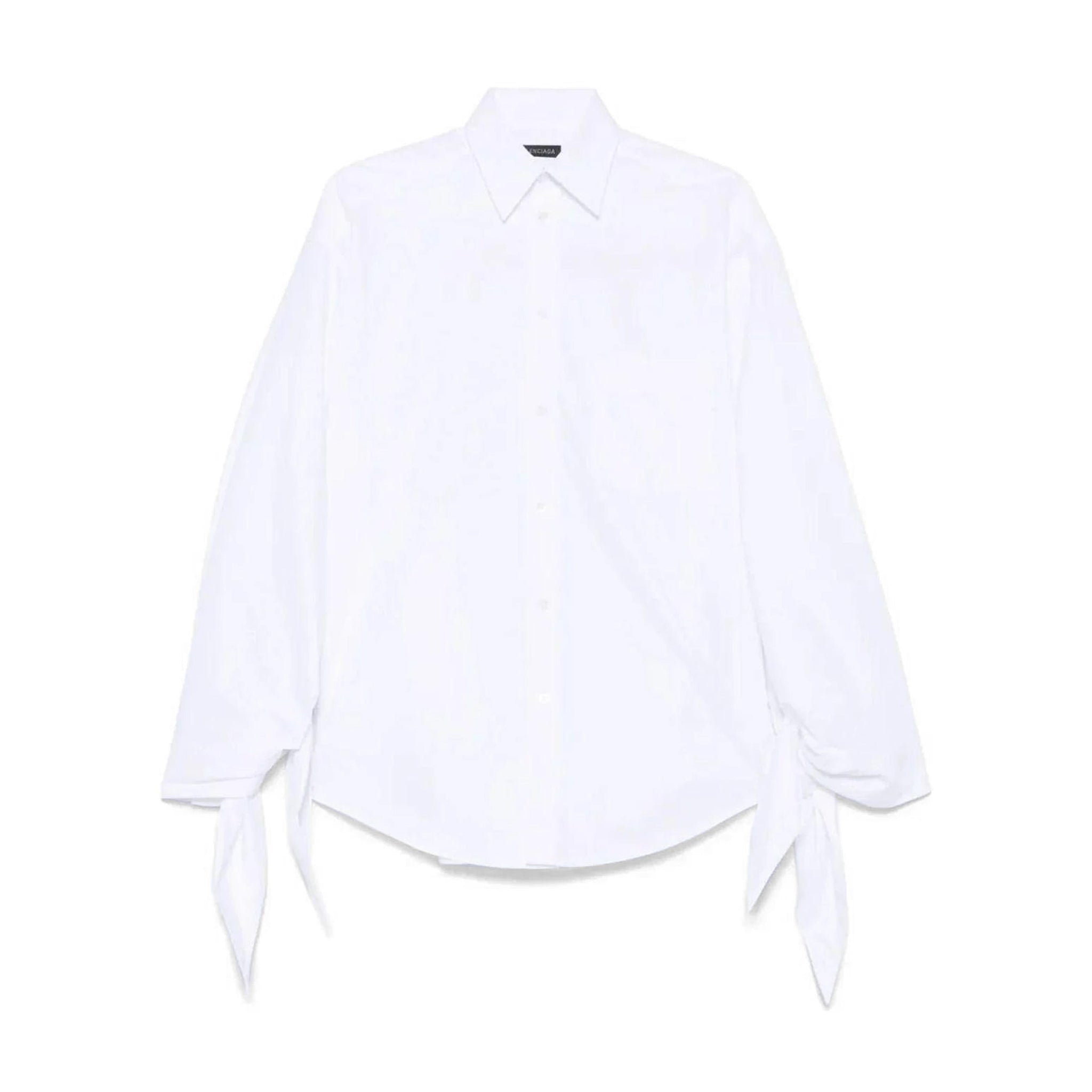 BALENCIAGA Knotted Cuff Blouse for Women