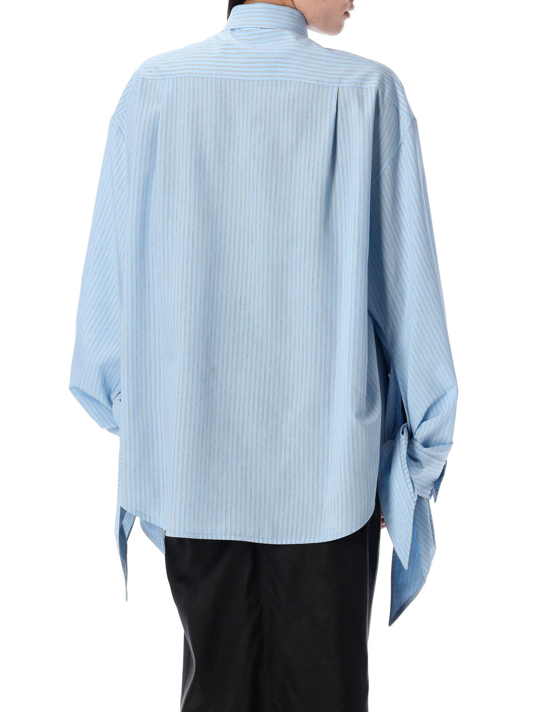 BALENCIAGA Knotted Cuff Blouse