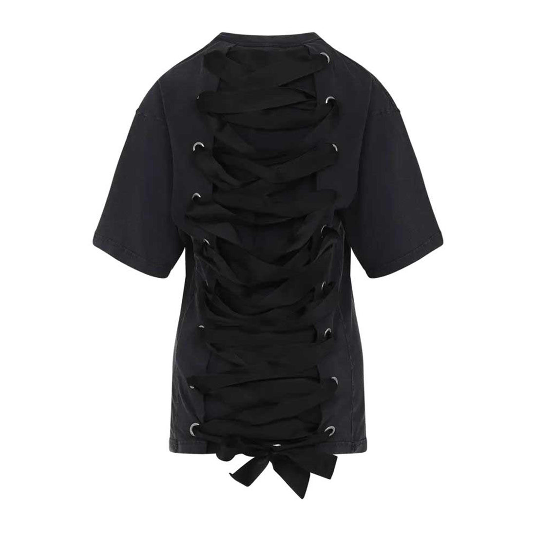 BALENCIAGA Lace-Up T-Shirt for Women