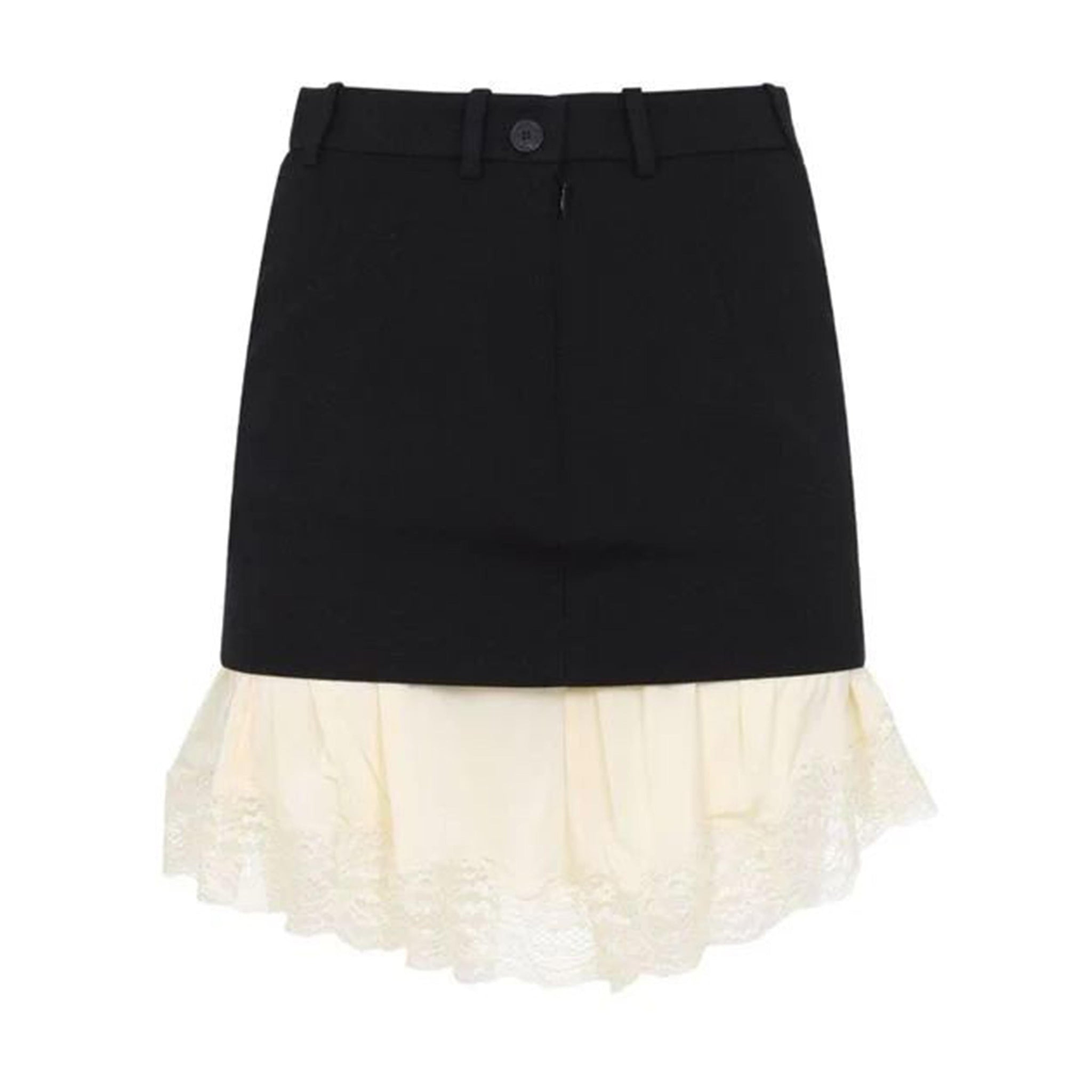 BALENCIAGA Women's Mini Tailored Lingerie Skirt