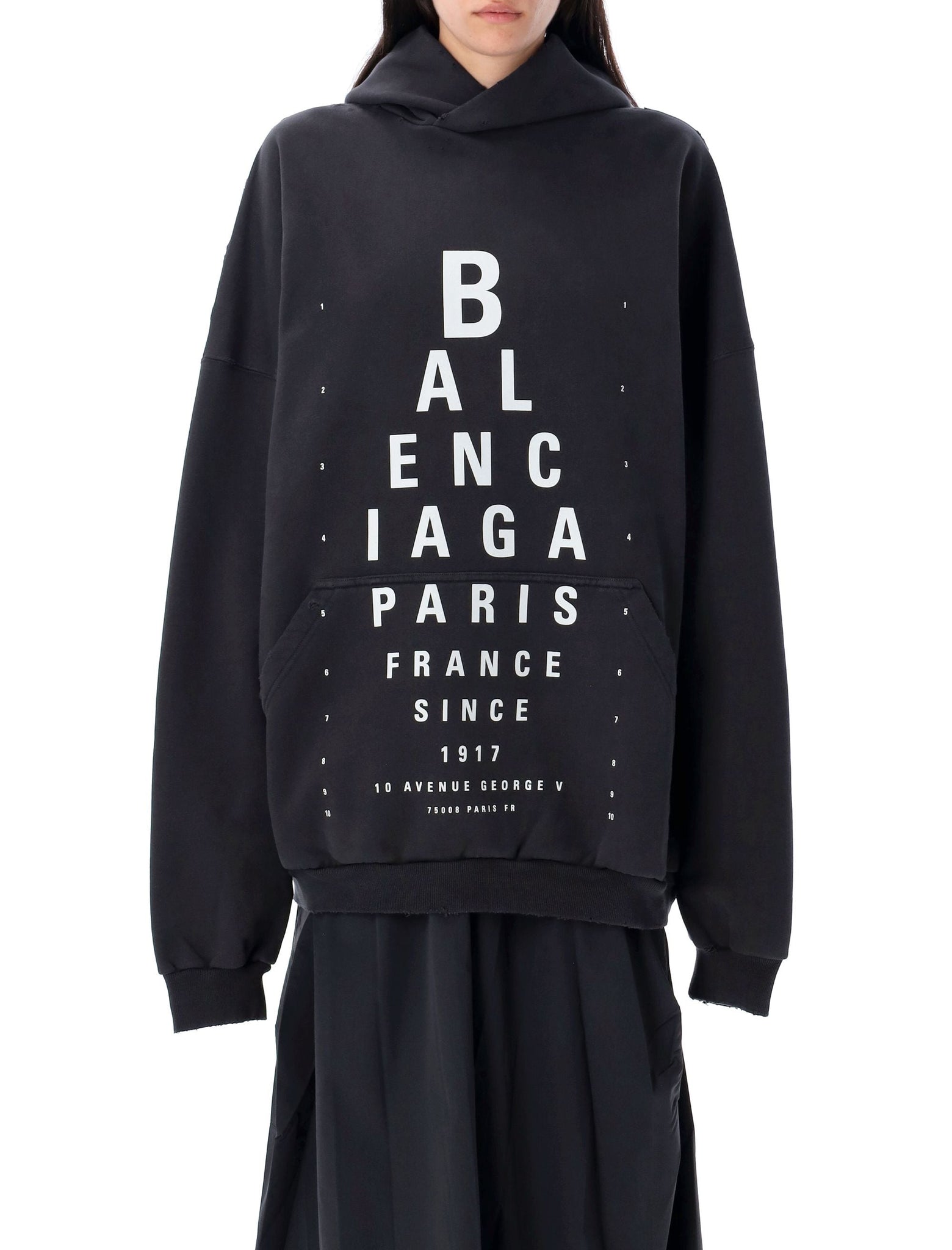 BALENCIAGA Oversized Fit Hoodie - Women’s Relaxed Style